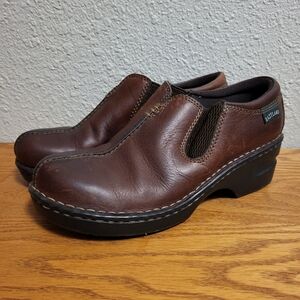 Eastland Brown Leather Clogs Size 7½M